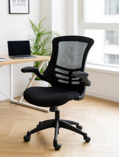 Mesh Office Chair Marlos in Black CH0790BK
