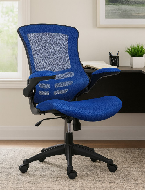 Mesh Office Chair Marlos in Blue CH0790BL