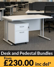 Office Desk and Pedestal Bundles