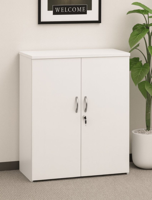 Office Cupboard 1090mm High Storage Cupboard R1090D by Dams