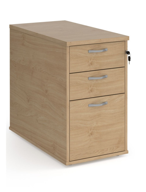 Desk High Pedestal 800mm Deep 3 Drawer Pedestal R25DH8 by Dams - enlarged view
