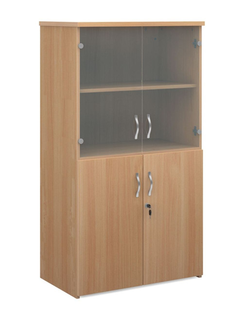 1440mm High Combination Unit R1440COM with Top Glass Doors - enlarged view
