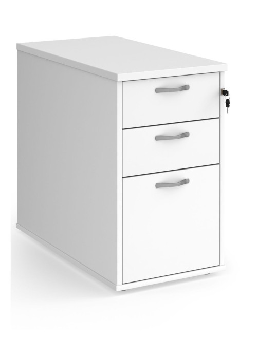 Desk High Pedestal 800mm Deep 3 Drawer Pedestal R25DH8 by Dams - enlarged view