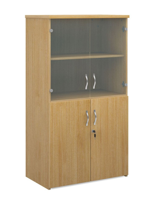 1440mm High Combination Unit R1440COM with Top Glass Doors - enlarged view