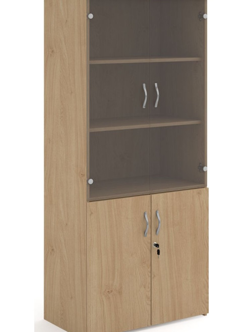 1790mm High Combination Unit R1790COM with Top Glass Doors - enlarged view