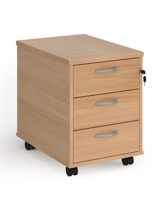 Office Storage 3 Drawer Mobile Pedestal R3M by Dams - enlarged view