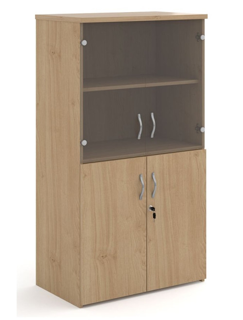 1440mm High Combination Unit R1440COM with Top Glass Doors - enlarged view