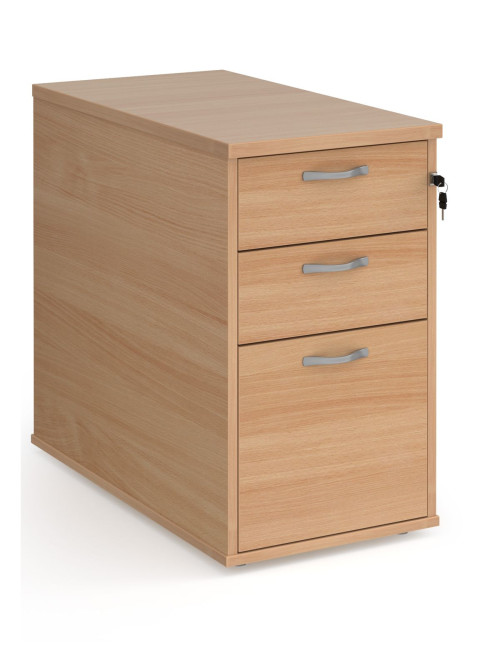 Desk High Pedestal 800mm Deep 3 Drawer Pedestal R25DH8 by Dams - enlarged view