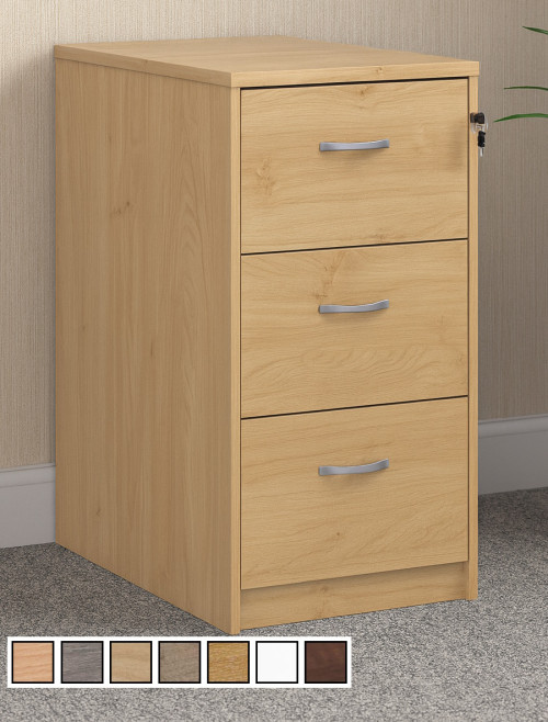 Deluxe Executive 3 Drawer Filing Cabinet LF3