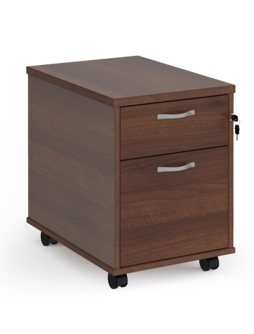 Office Storage 2 Drawer Mobile Pedestal R2MW by Dams - enlarged view