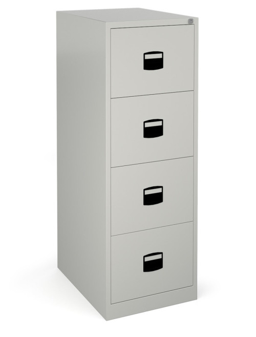 4 Drawer Economy Contract Grey Metal Filing Cabinet DCF4G