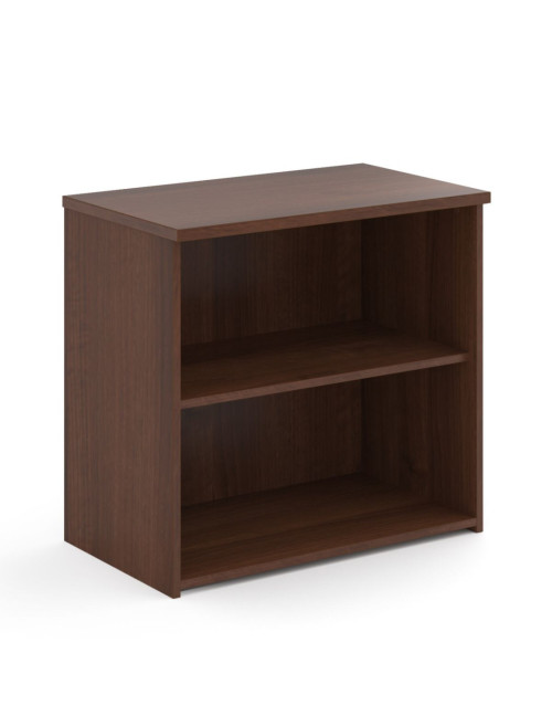 Office Bookcase 740mm High Walnut Bookcase with 1 Shelf R740W