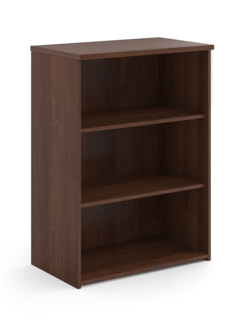 High Walnut Bookcase with 2 Shelves R1090W by Dams - enlarged view