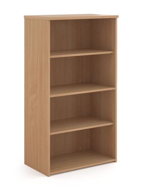 Office Bookcase 1440mm High Beech Bookcase with 3 Shelves R1440B