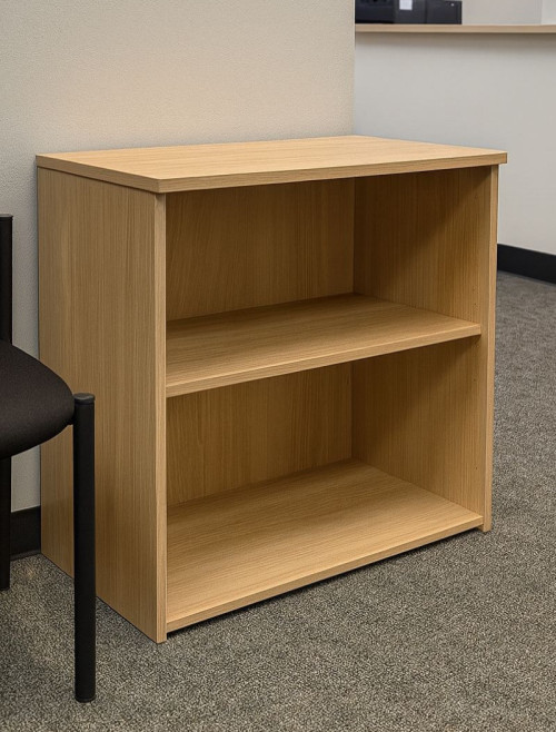 Office Bookcase 740mm High Oak Bookcase with 1 Shelf R740O