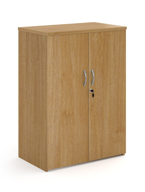 Office Cupboard Oak 1090mm High Storage Cupboard R1090DO