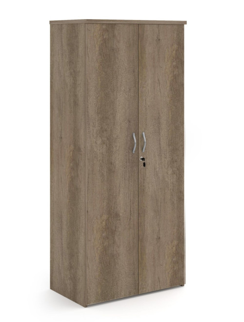 Office Cupboard Nebraska Oak 1790mm High Storage Cupboard R1790DNO