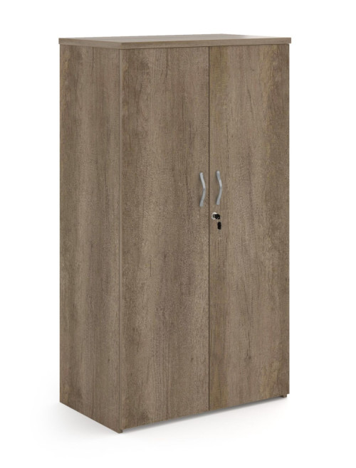Office Cupboard Nebraska Oak 1440mm High Storage Cupboard R1440DNO