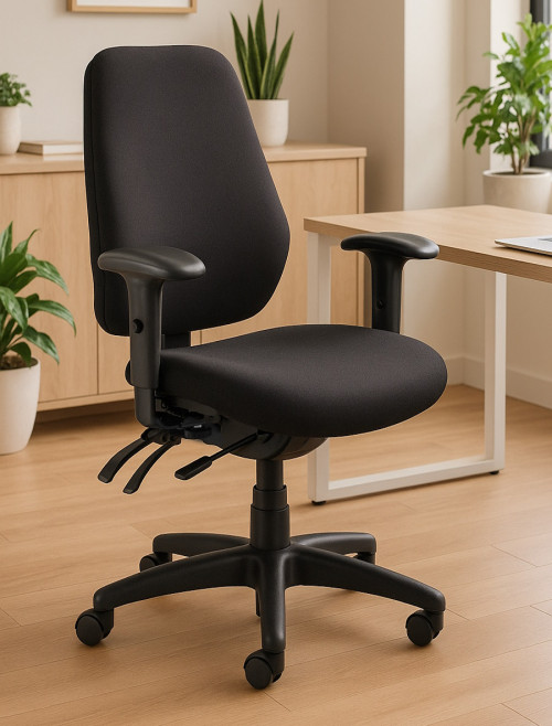 Black Office Chairs Call Centre Chair CH0905BK