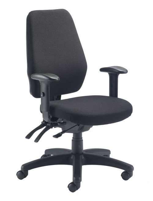 Black Office Chairs Call Centre Chair CH0905BK - enlarged view