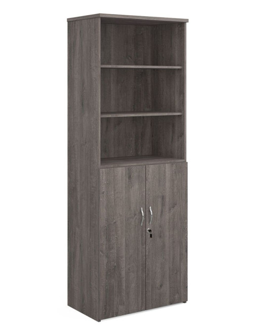 2140mm High Open Top Combination Unit Grey Oak R2140OPGO