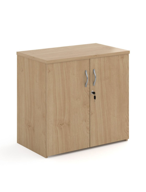 Low Kendal Oak Office Cupboard 740mm High Storage Cupboard R740DKO