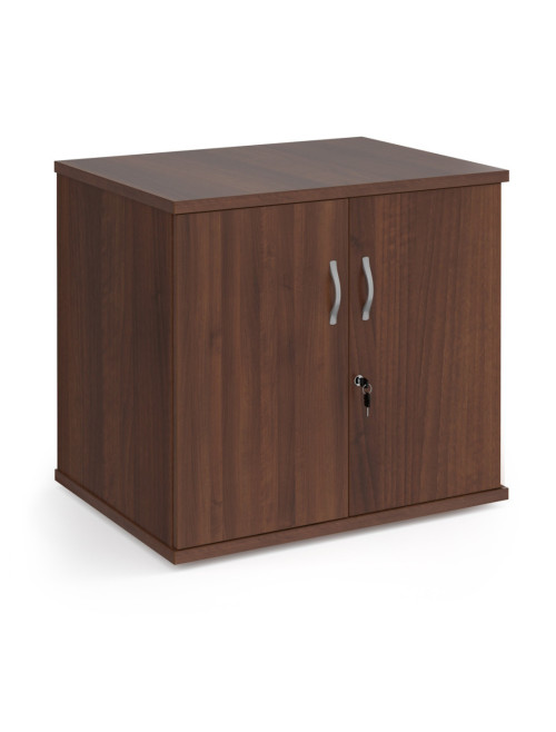 Office Cupboard Walnut Deluxe Desk High Cupboard DHCCW