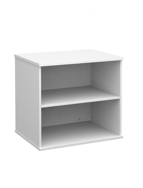 Office Bookcase White Deluxe Desk High Bookcase DHBCWH