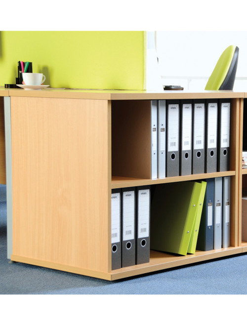 Office Bookcase Beech Deluxe Desk High Bookcase DHBCB