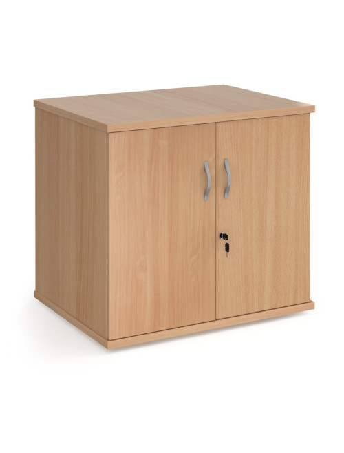 Office Cupboard Beech Deluxe Desk High Cupboard DHCCB