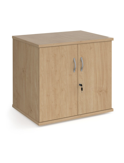 Office Cupboard Kendal Oak Deluxe Desk High Cupboard DHCCKO