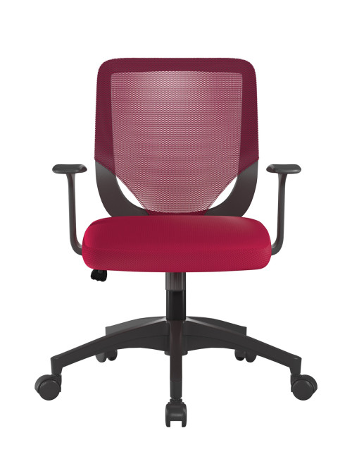Office Chair Ranger Red Mesh Chair DPA95ATG/BK-RD - enlarged view