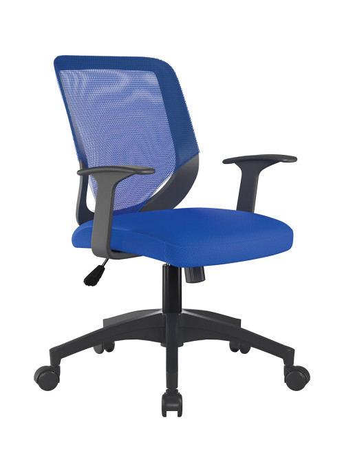 Office Chair Ranger Blue Mesh Chair DPA95ATG/BK-BL - enlarged view