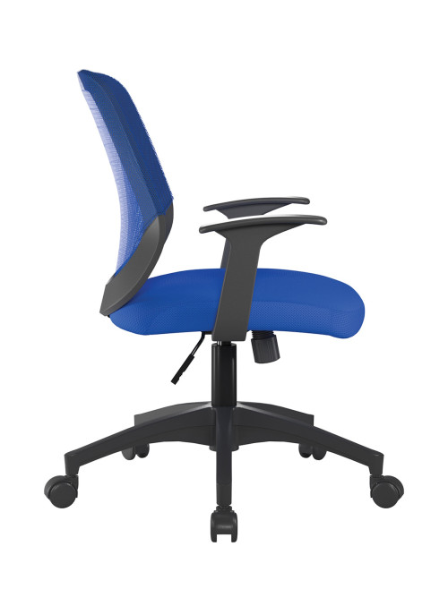 Office Chair Ranger Blue Mesh Chair DPA95ATG/BK-BL - enlarged view