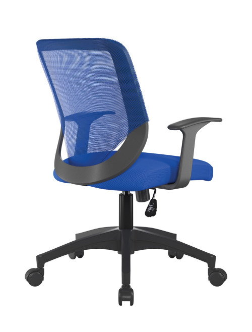Office Chair Ranger Blue Mesh Chair DPA95ATG/BK-BL - enlarged view