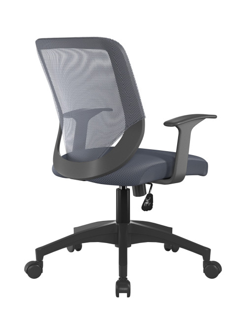 Office Chair Ranger Grey Mesh Chair DPA95ATG/BK-GY - enlarged view
