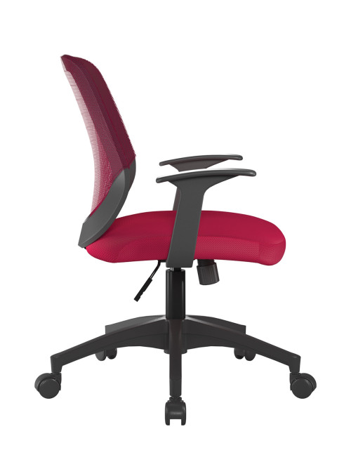 Office Chair Ranger Red Mesh Chair DPA95ATG/BK-RD - enlarged view