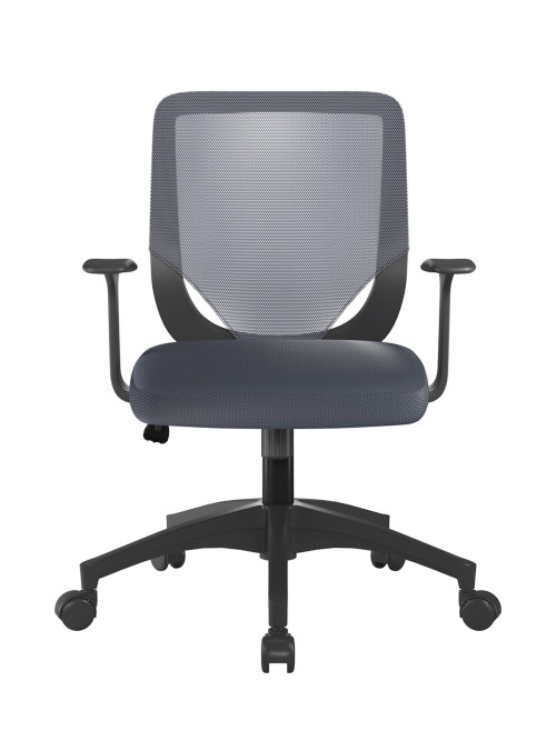 Office Chair Ranger Grey Mesh Chair DPA95ATG/BK-GY - enlarged view