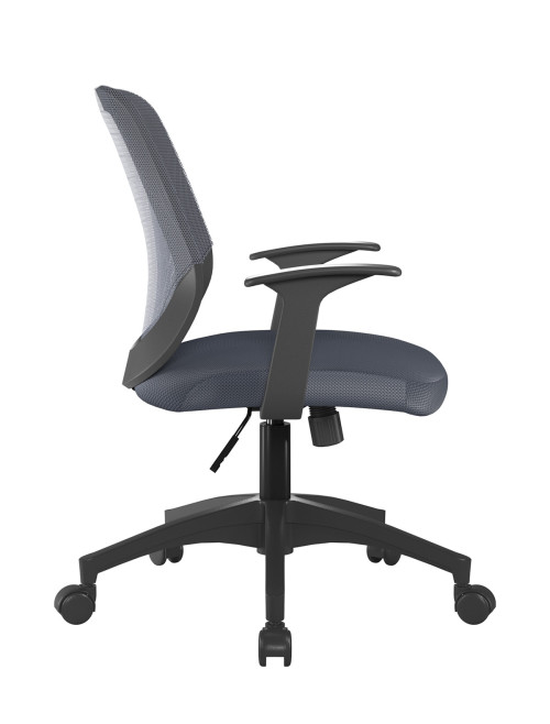 Office Chair Ranger Grey Mesh Chair DPA95ATG/BK-GY - enlarged view