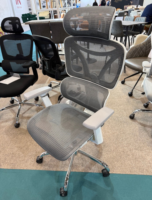 Mesh Office Chair Grey Elite Executive Chair 254-11-03-04-01 - enlarged view