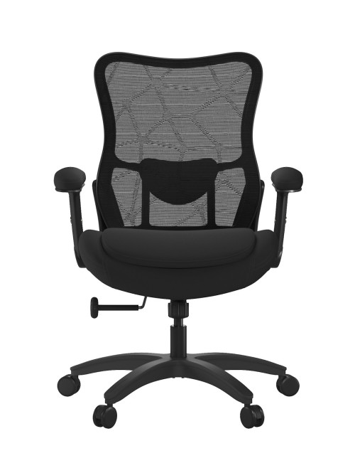 Office Chair Sora 24hr 31 Stone Mesh Bariatric Chair BCM/L420/BK - enlarged view
