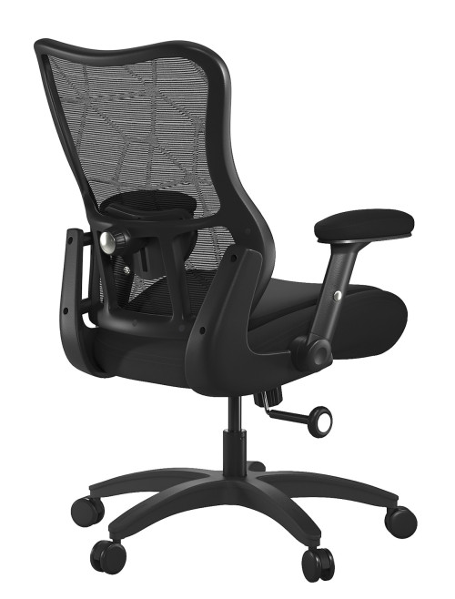 Office Chair Sora 24hr 31 Stone Mesh Bariatric Chair BCM/L420/BK - enlarged view