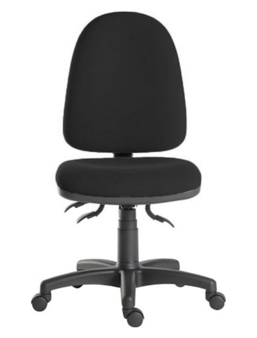 Office Chair Ergo Trio Black Operator Chair 2901BLK - enlarged view