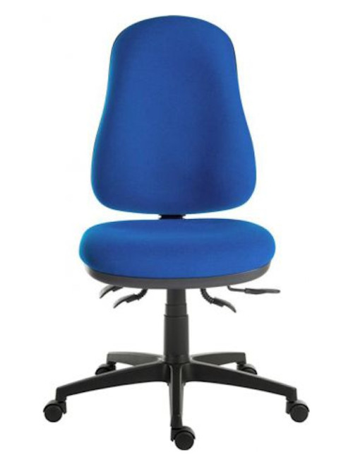 Office Chair Ergo Comfort Blue Executive 24hr Operator Chair 9500BLU - enlarged view