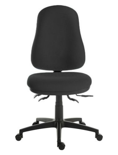 Office Chair Ergo Comfort Black Executive 24hr Operator Chair 9500BLK - enlarged view
