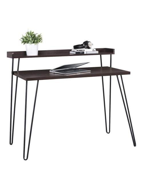 Home Office Desk Espresso Haven Computer Desk 9881196COMUK - enlarged view