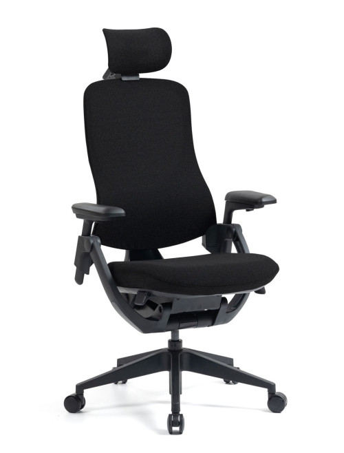 Office Chair Black Mantra Posture Task Executive Chair MAN300HK2-BLK