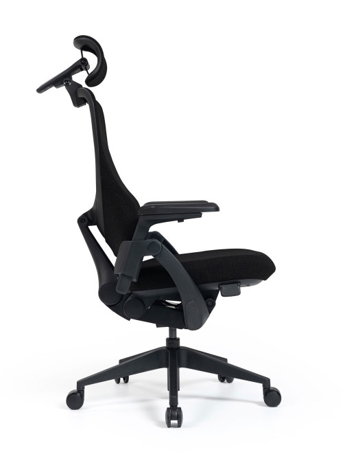 Office Chair Black Mantra Posture Task Executive Chair MAN300HK2-BLK - enlarged view