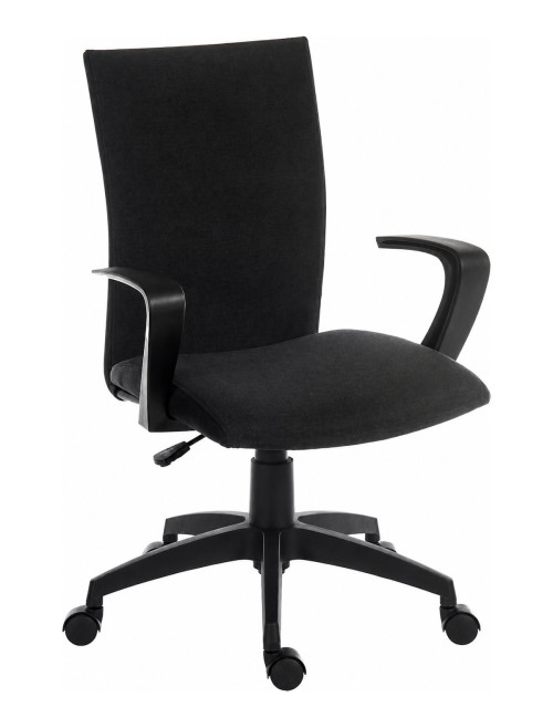 Office Chairs Black Work Fabric Operator Chair 6931BLACK