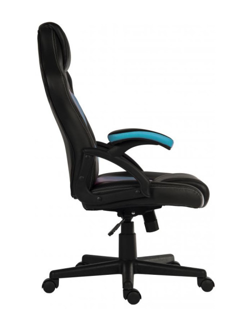 Gaming Chair Kyoto Black and Blue Racing Chair 6995 - enlarged view